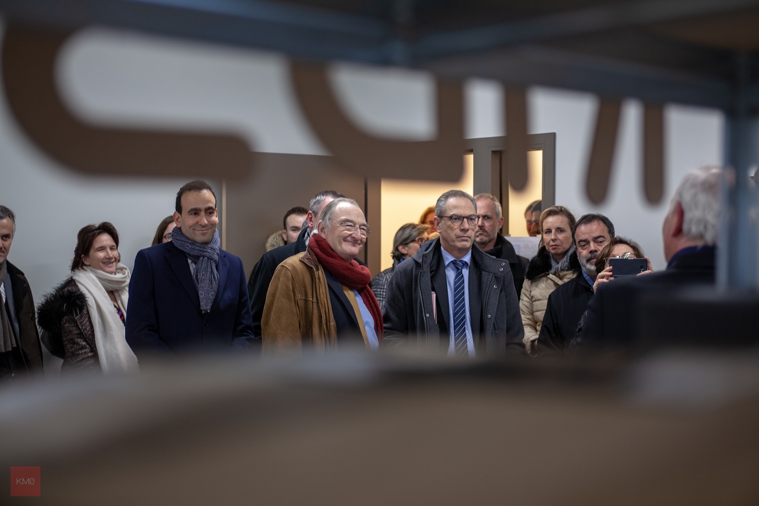 Visite d'Eric Lombard, Directeur Général de la Caisse des Dépôts KMØ